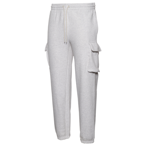 Csg Mens   Troupe Cargo Flc Pant In White