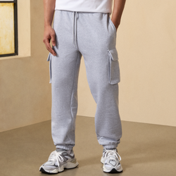 Men's - CSG CSG TROUPE CARGO FLC PANT - Gray