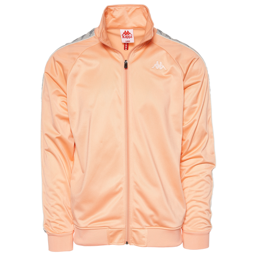 

Kappa Mens Kappa Banda Dullo 2 Track Jacket - Mens Orange/Grey Size L