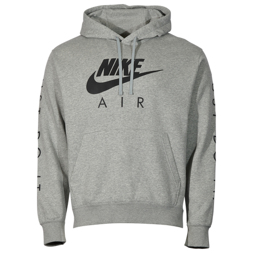 

Nike Mens Nike Air Fleece - Mens Black/Grey Size XL