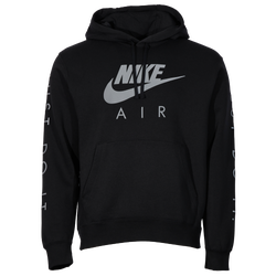 Men's - Nike Just Do It Hoodie - Black/Silver
