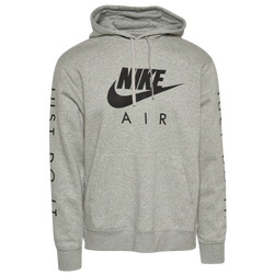 Men's - Nike JDI Fleece Hoodie - Grey/Black