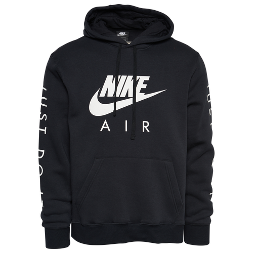 

Nike Mens Nike JDI Fleece Hoodie - Mens Black/White Size M