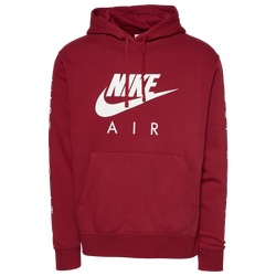 Men's - Nike JDI Fleece Hoodie - Red/Red