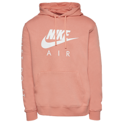 Men's - Nike JDI Fleece Hoodie - Pink/White