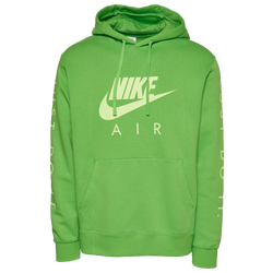 Men's - Nike JDI Fleece Hoodie - Green/Volt