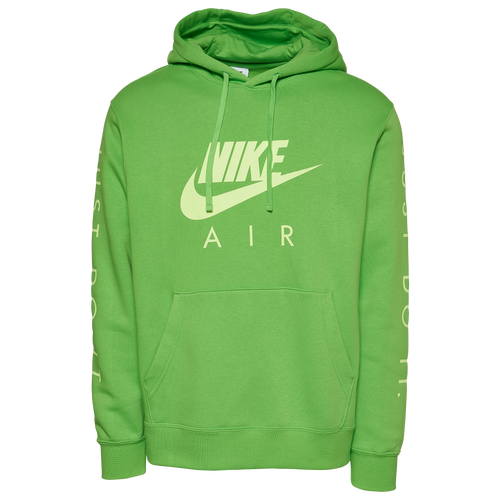 

Nike Mens Nike JDI Fleece Hoodie - Mens Green/Volt Size S