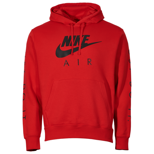 Just do it outlet red hoodie