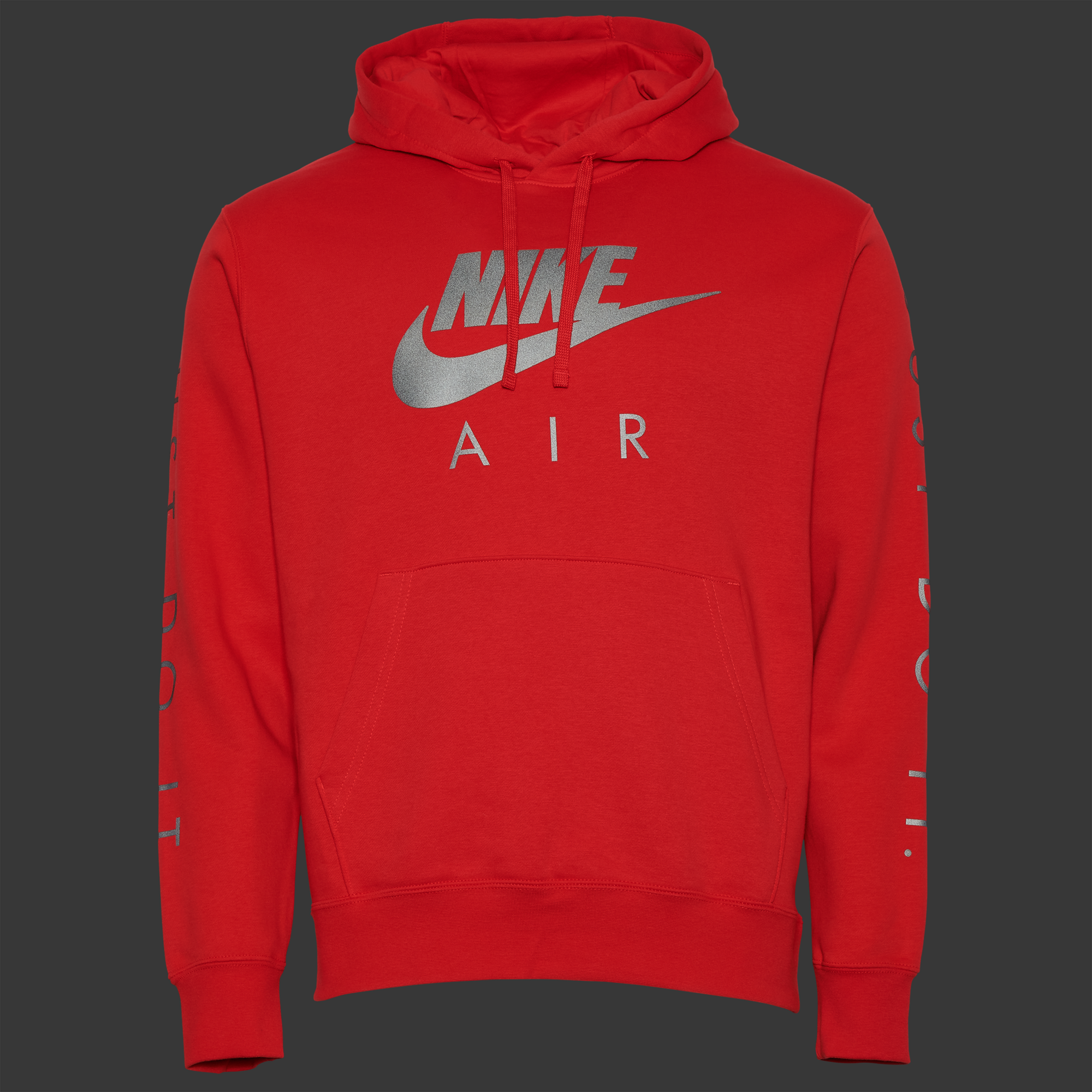 Red nike hoodie discount just do it