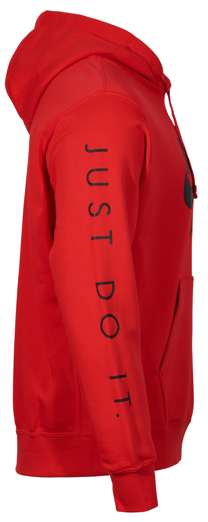 Red just do it on sale hoodie