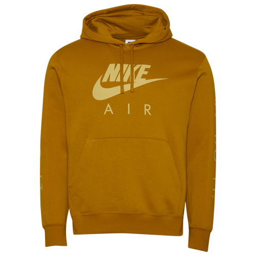 

Nike Mens Nike Just Do It Hoodie - Mens Wheat/Gold Size S