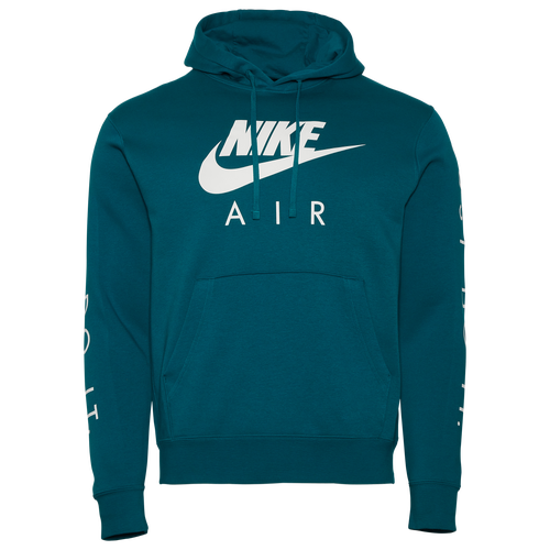 

Nike Mens Nike Just Do It Hoodie - Mens Green/White Size XXL