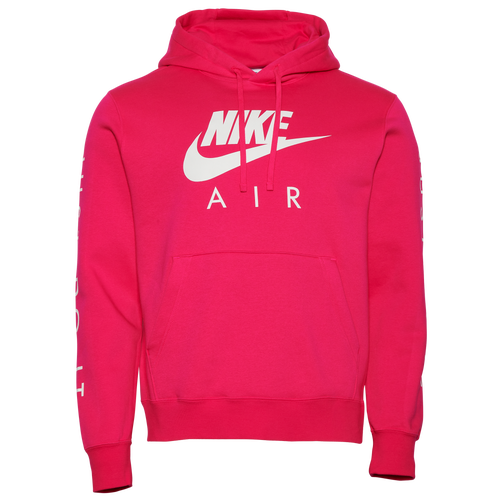 

Nike Mens Nike Just Do It Hoodie - Mens White/Pink Size L