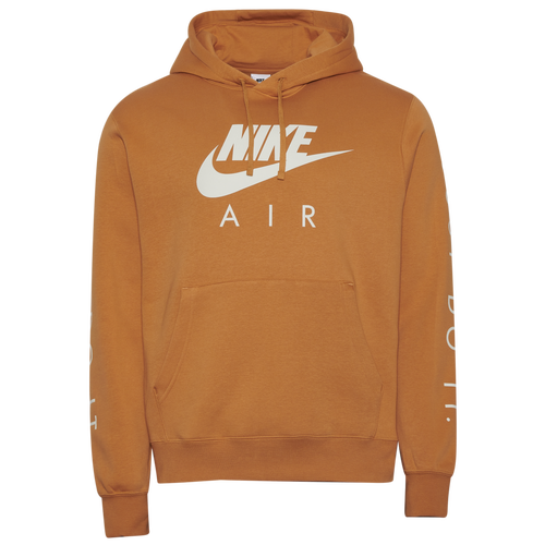 

Nike Mens Nike JDI Fleece Hoodie - Mens Flax/Sail Size S