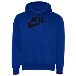 Men's - Nike Just Do It Hoodie - Black/Old Royal