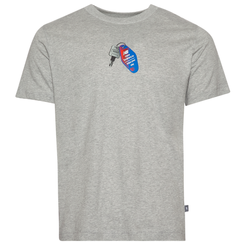 MENS - New Balance TED Hotel Key T-Shirt - Gray