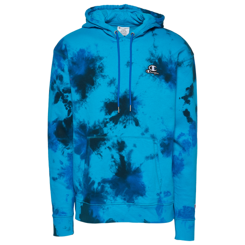 

Champion Mens Champion Classic Fleece Hoodie - Mens Blue/Black Size S
