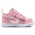 Jordan AJ 1 Low  - Girls' Toddler Soft Pink/White