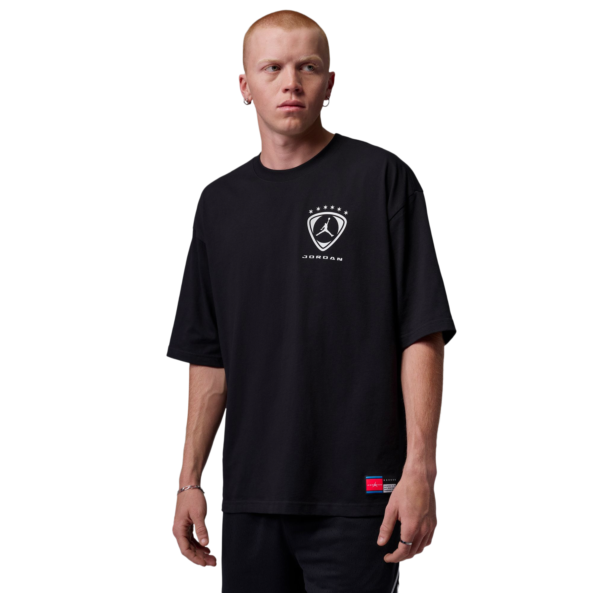 Jordan Brooklyn Oversized Graphic Short Sleeve Crew