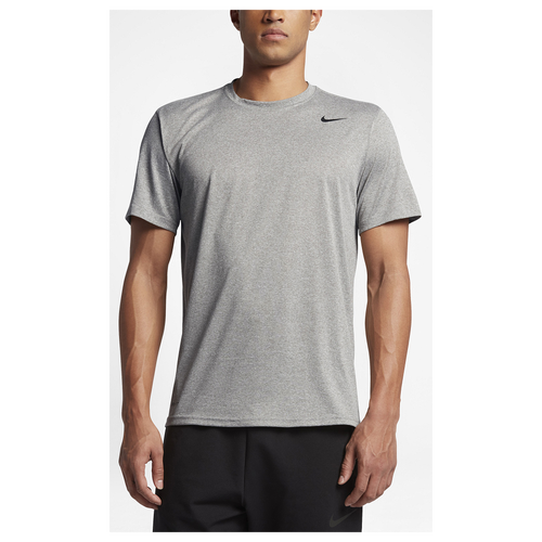Grazen Concurreren Ruwe olie Nike Mens Legend 2.0 Short Sleeve T-shirt In Dk Grey Heather/black |  ModeSens