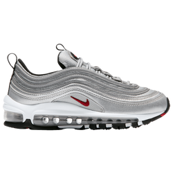 Girls' Grade School - Nike Air Max 97 - Silver/Silver