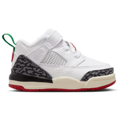 Boys' Toddler - Jordan Spizike Low  - White/Varsity Red