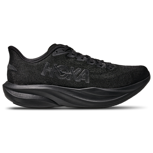 Mens HOKA Mach 7 - Running Shoes - Black / Black Size 8.0