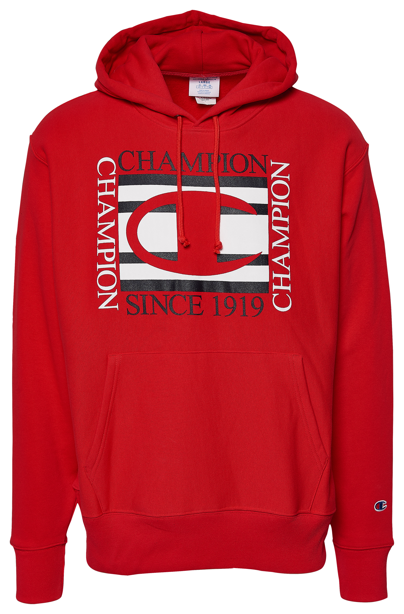 red champion hoodie foot locker
