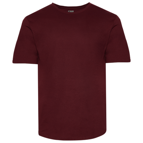 

CSG Curve Hem T-Shirt - Mens Cherry Size S