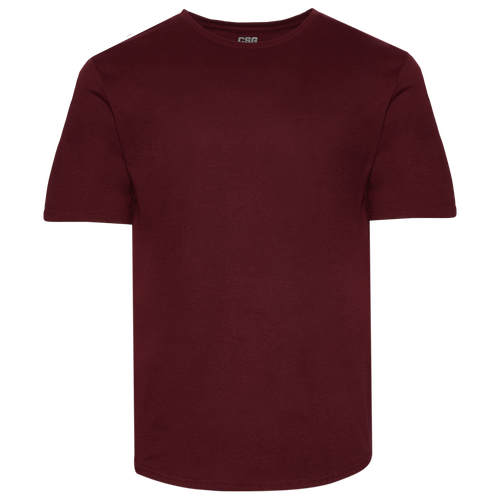 

CSG Curve Hem T-Shirt - Mens Cherry Size XXL
