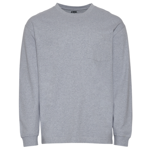 Csg Mens  Hometown Long Sleeve T-shirt In Gray