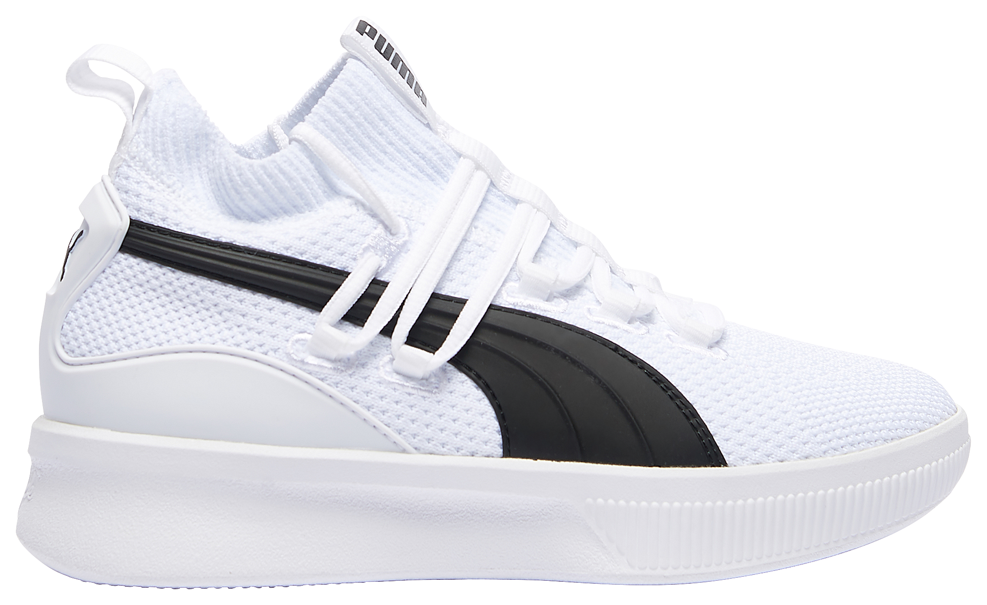puma clyde court white