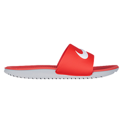 Boys' Grade School - Nike Kawa Slide - University Red/Grey
