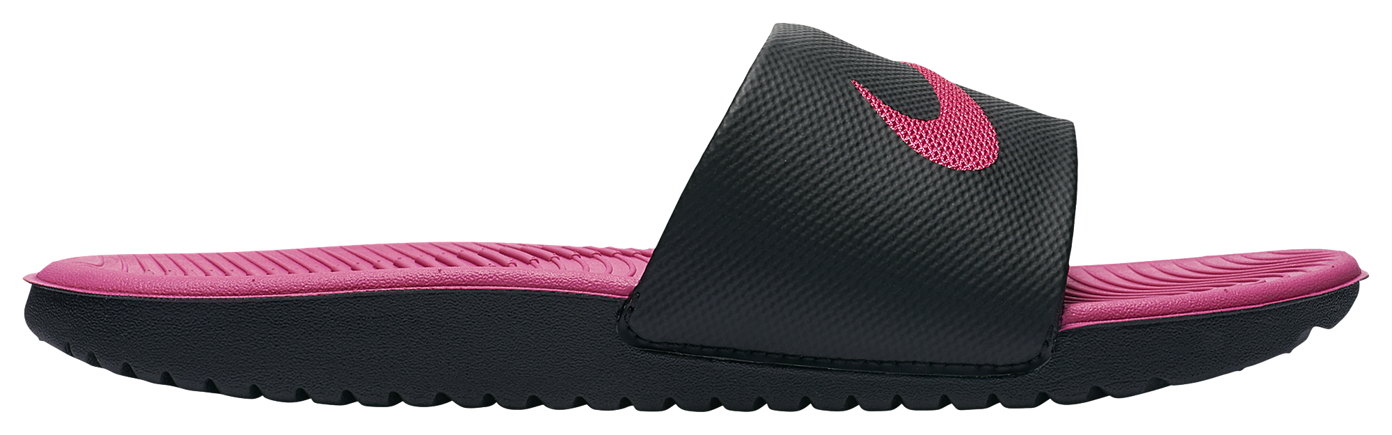 red black nike slides