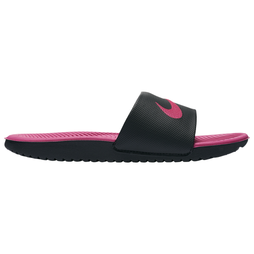 

Nike Girls Nike Kawa Slide - Girls' Grade School Shoes Black/Vivid Pink Size 4.0