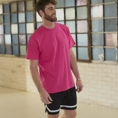 Shop Csg Mens  Basic T-shirt In Hot Pink