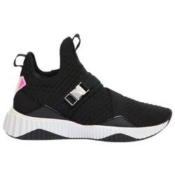 Women's - PUMA Defy Mid - Black/Iridescent