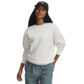 Under Armour Essential Flc OS Crew - Under Armour Distant Gray/White