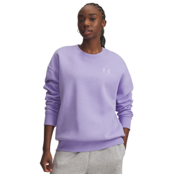Women's - Under Armour Essential Flc OS Crew - Transparent/Transparent