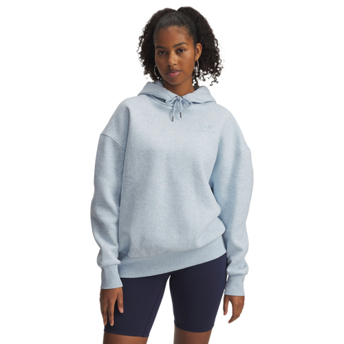  - Under Armour Icon Fleece Oversized Hoodie - Blue Calm