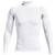 Under Armour HG Armour Comp Mock Long Sleeve - Men's White/Black