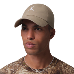 Adulte - Jordan Chapeau ajustable Club H86 Jumpman - Kaki/Blanc