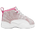 Jordan Retro 12 - Girls' Toddler White/Hyper Pink/Arctic Punch
