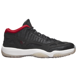 Men's - Jordan Retro 11 Low IE - Black/Red/White