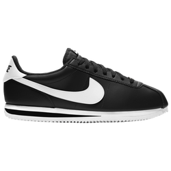 Men's - Nike Cortez - Black/Metallic Silver/White