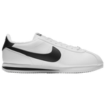 White/Metallic Silver/Black- Leather