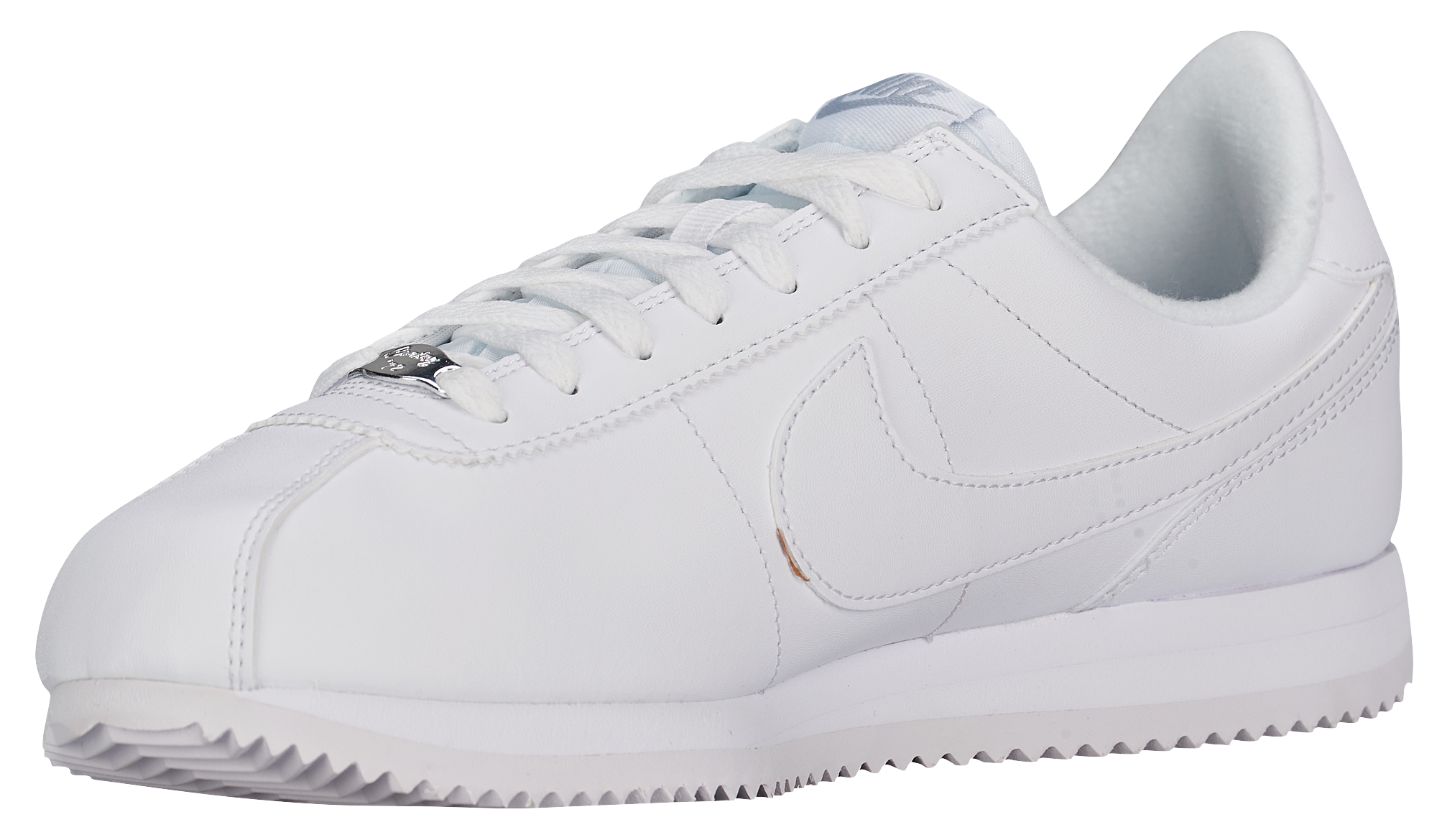 all white nike cortez