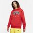 Jordan Jumpman Fleece Pullover Hoodie - Men's Gym Red