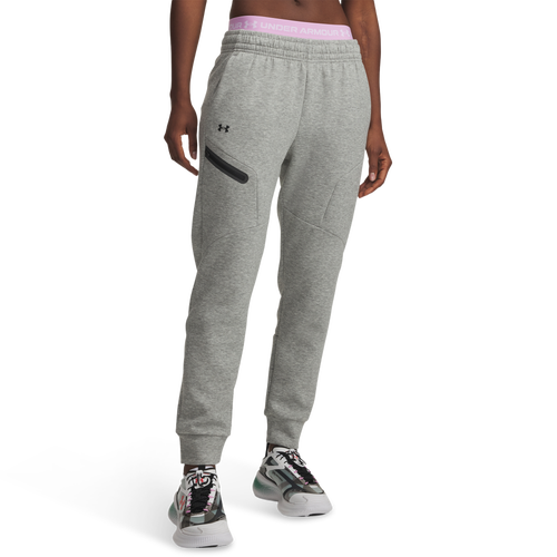  - Under Armour Unstoppable Fleece Jogger - Black/Mod Gray