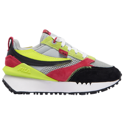 Girls' Preschool - Fila Renno N Generation - White/Pink/Yellow